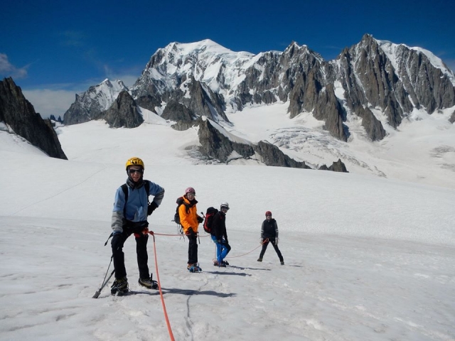  En haut de la montagne 